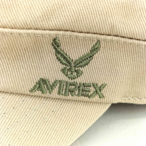 アヴィレックス AVIREX ロゴ刺繍 ワークキャップ メンズ