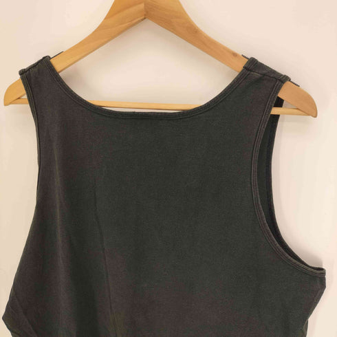 90S USA製 FRUIT OF THE LOOM ボディ アーティスト プリント ノースリーブ タンクトップ メンズ import:XL