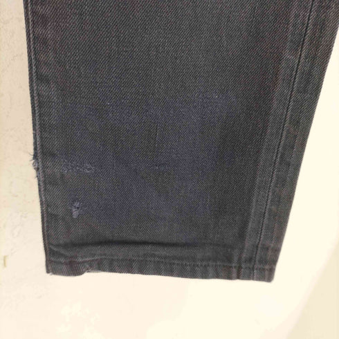 DENIM BY VANQUISH & FRAGMENT ダメージ加工 サンダーロゴ デニム パンツ Y2K street メンズ 28