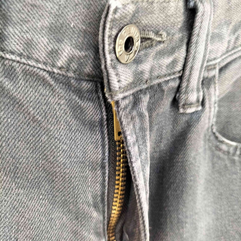 DENIM BY VANQUISH & FRAGMENT ダメージ加工 サンダーロゴ デニム パンツ Y2K street メンズ 28