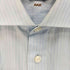 エルメネジルドゼニア Ermenegildo Zegna スイス製 L/S ストライプ シャツ メンズ 38/15