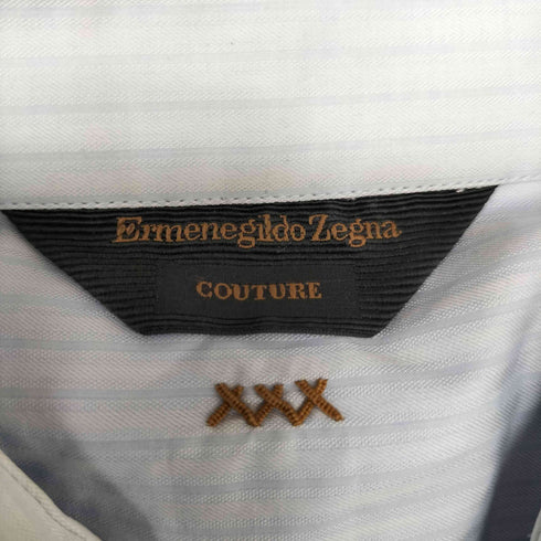 エルメネジルドゼニア Ermenegildo Zegna スイス製 L/S ストライプ シャツ メンズ 38/15