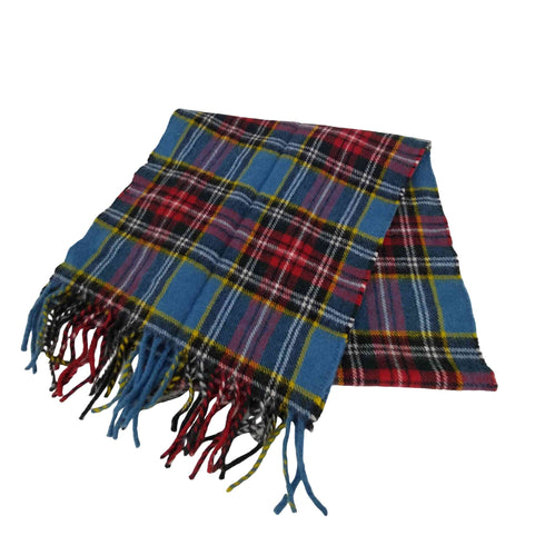 HIGHLAND TWEEDS ウール100 チェック柄 マフラー レディース