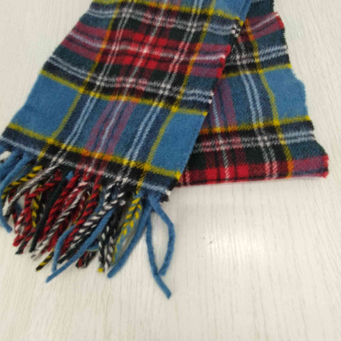 HIGHLAND TWEEDS ウール100 チェック柄 マフラー レディース