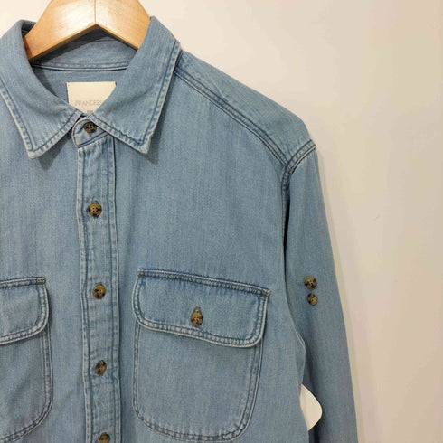 ユニクロジェイダブリューアンダーソン UNIQLO JW ANDERSON 26SS デニム シャツ メンズ JPN:M