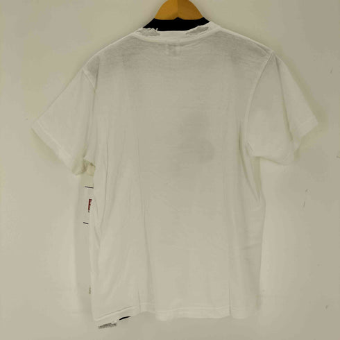 ロクビューティーアンドユースユナイテッドアローズ 6 BEAUTY & YOUTH UNITED ARROWS キャラクタープリント ダメージ加工 クルーネックTシャツ レディース JPN:S