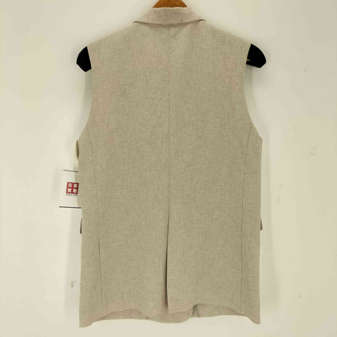ユナイテッドアローズグリーンレーベルリラクシング UNITED ARROWS green label relaxing ラスティック ツイル ジレ レディース