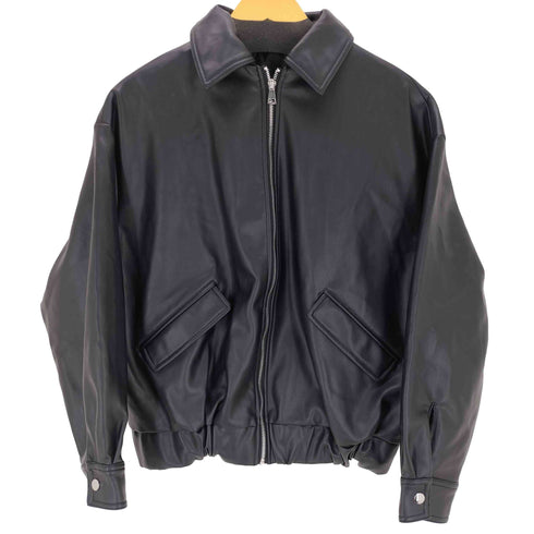 ザラ ZARA フェイクレザー ボンバージャケット レディース JPN:M
