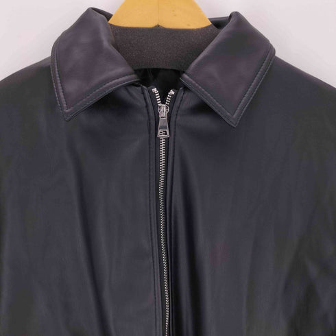ザラ ZARA フェイクレザー ボンバージャケット レディース JPN:M