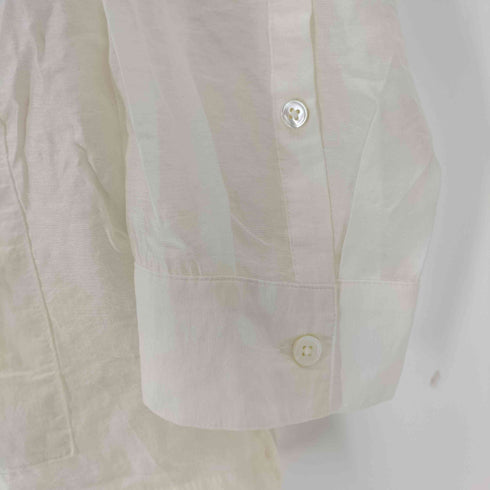 ユナイテッドアローズグリーンレーベルリラクシング UNITED ARROWS green label relaxing ブラウス シャツ シアー 4ポケット ビッグ シャツ レディース