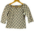 バーバリーブルーレーベル BURBERRY BLUE LABEL ノバチェック ブラウス レディース 38