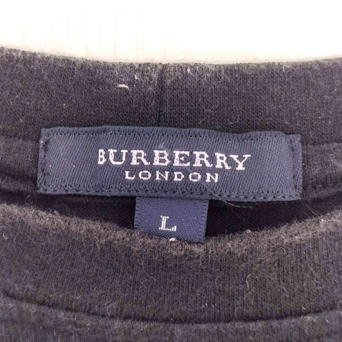 バーバリーロンドン BURBERRY LONDON エクエストリアン ナイト ロゴ刺繍 クルーネック 半袖 Tシャツ メンズ import:L