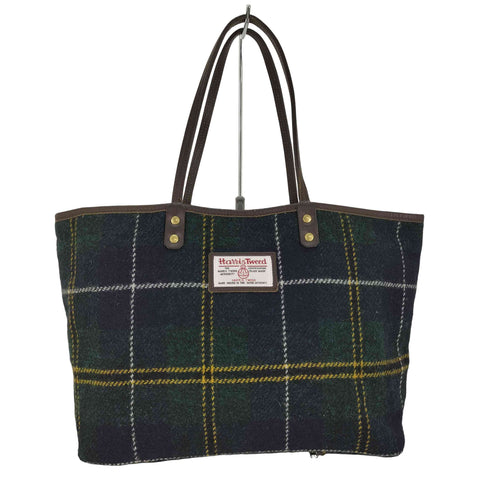 ハリスツイード Harris Tweed チェック柄 トートバッグ レディース