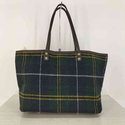 ハリスツイード Harris Tweed チェック柄 トートバッグ レディース