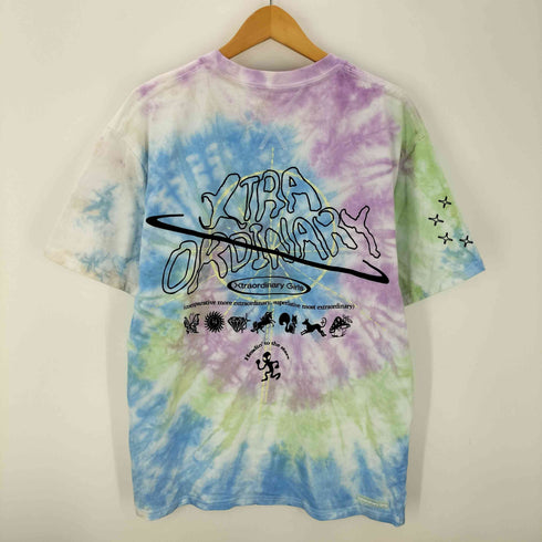 XG PRODUCTS 3 アーティスト グループ タイダイ グラフィック プリント S/S Tシャツ レディース import:L
