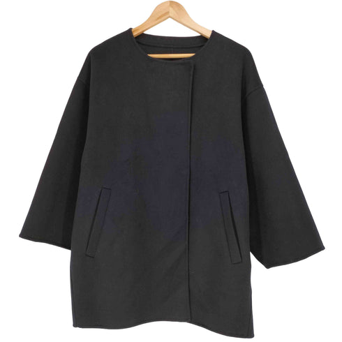 スローブイエナ SLOBE IENA HAMILTONダブルフェイスウールショートコクーンコート レディース