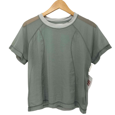 エープラストウキョウ A+TOKYO トリコットシアーウェーブシースルーTシャツ レディース FREE