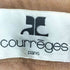 クレージュ courreges フェイクスエード ファイヤーマン ジャケット レディース 9AR