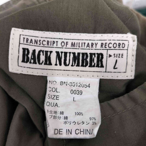 バックナンバー BACK NUMBER カーゴショーツ メンズ L