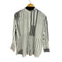 ザラ ZARA バンドカラー ストライプシャツ レディース import:XS