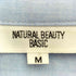 ナチュラルビューティーベーシック NATURAL BEAUTY BASIC ダブルカラーシャツワンピース レディース JPN:M