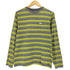 コロンビア Columbia 胸ポケット ボーダー クルーネック ロングスリーブ Tシャツ レディース import:L