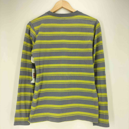 コロンビア Columbia 胸ポケット ボーダー クルーネック ロングスリーブ Tシャツ レディース import:L