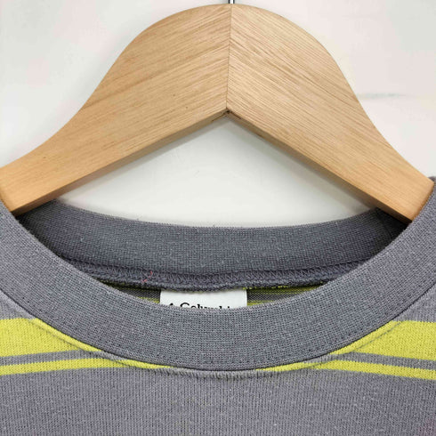 コロンビア Columbia 胸ポケット ボーダー クルーネック ロングスリーブ Tシャツ レディース import:L