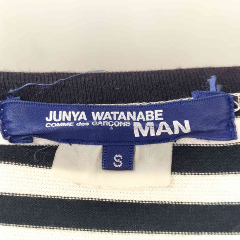 ジュンヤワタナベコムデギャルソンマン JUNYA WATANABE COMME des GARCONS MAN L/S ボーダー Tシャツ メンズ JPN:S