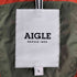 エーグル AIGLE THERMOLITE ロゴ パッチ 中綿 フーデッド ジャケット メンズ JPN:L