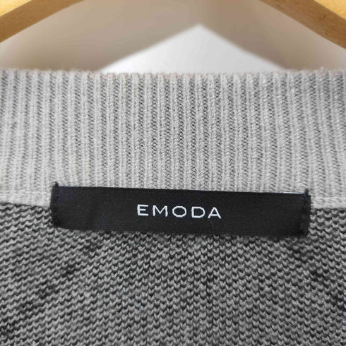 エモダ EMODA ジャガードツインニット レディース FREE