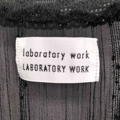 laboratory work シアーレースワンピース レディース