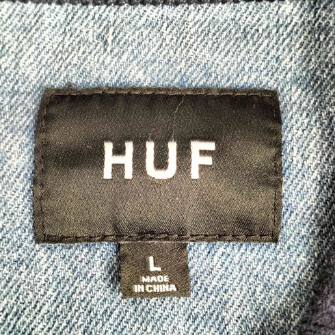 ハフ HUF Prayers Denim Jacket メンズ JPN:L
