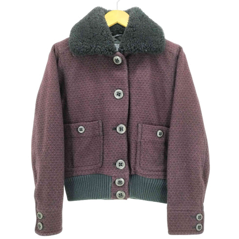 サイラス SILAS イタリア製 総柄 裏地キルティング ボンバー PETUNIA JACKET レディース