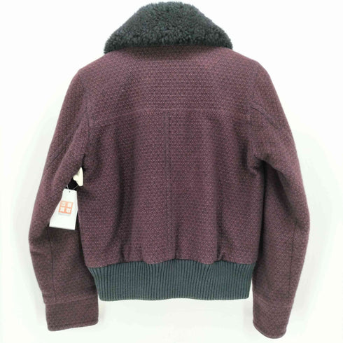 サイラス SILAS イタリア製 総柄 裏地キルティング ボンバー PETUNIA JACKET レディース
