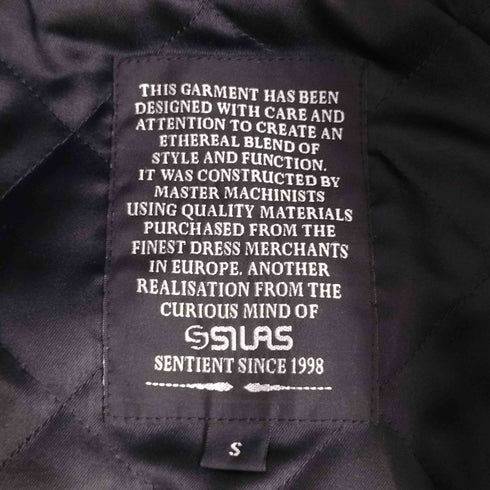 サイラス SILAS イタリア製 総柄 裏地キルティング ボンバー PETUNIA JACKET レディース