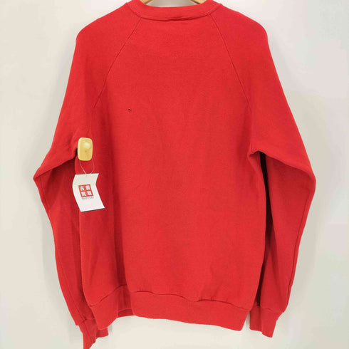 ジャージーズ JERZEES 80S USA製 ドッグ プリント クルーネック スウェット メンズ import:L