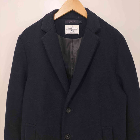 レイジブルー RAGEBLUE AUSTRALIAN MERINO WOOL ウール チェスターコート メンズ JPN:L