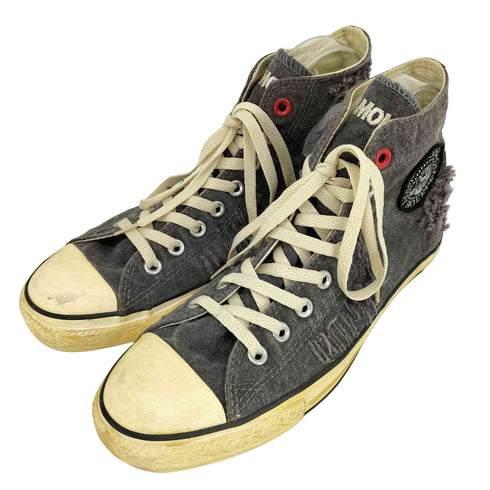 コンバース CONVERSE CT RAMONES HI オールスター ハイ ダメージ加工 メンズ JPN:26.5