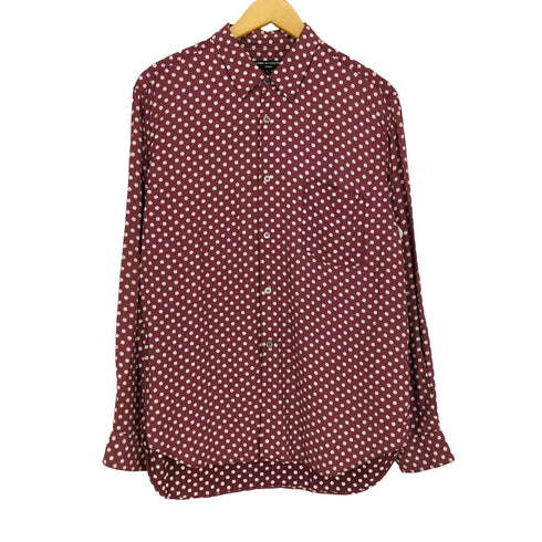 コムデギャルソンオム COMME des GARCONS HOMME AD2003 04SS ドット柄レーヨンシャツ メンズ L