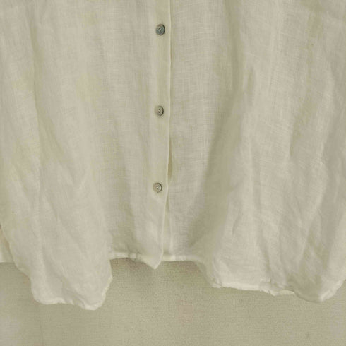 ザラ ZARA 袖レース切替 L/S シャツ レディース import:M