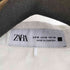 ザラ ZARA 袖レース切替 L/S シャツ レディース import:M