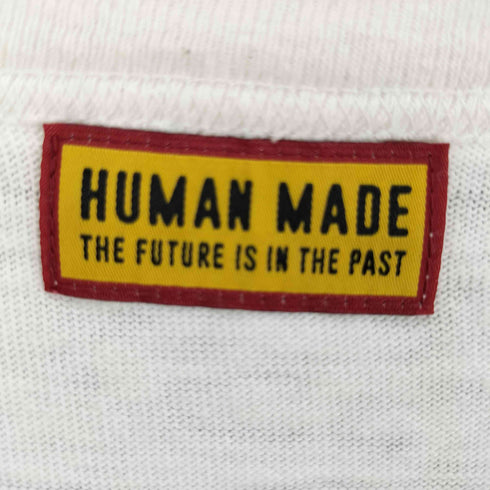 ヒューマンメイド HUMAN MADE CURRY UP×VERDY フロッキープリントクルーネックTシャツ メンズ XL