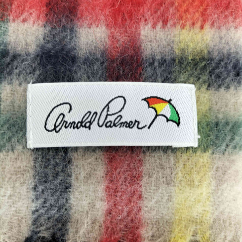 アーノルドパーマー Arnold Palmer チェック柄 マフラー メンズ