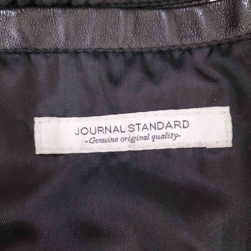 ジャーナルスタンダード JOURNAL STANDARD SHEEP LEATHER シングルライダースジャケット メンズ M