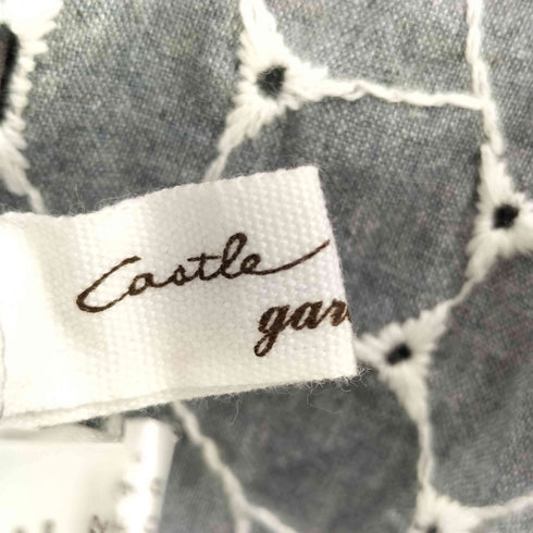 コットンハウスアヤ Cotton House Aya Castle Combe Garden カッスルクームガーデン 刺繍 切替 半袖 ワンピース レディース JPN:M