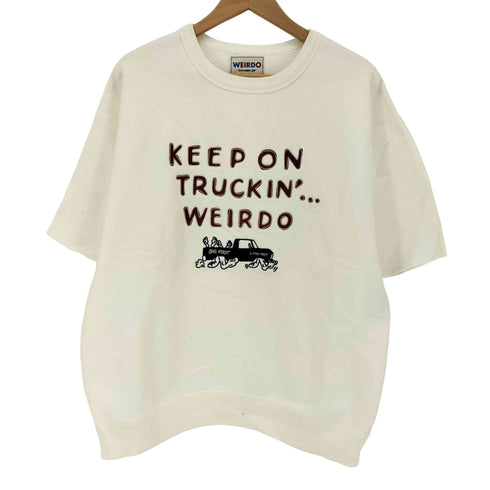 ウィアード WEIRDO KEEP ON TRUCKIN' - S/S SWEAT メンズ import:XL