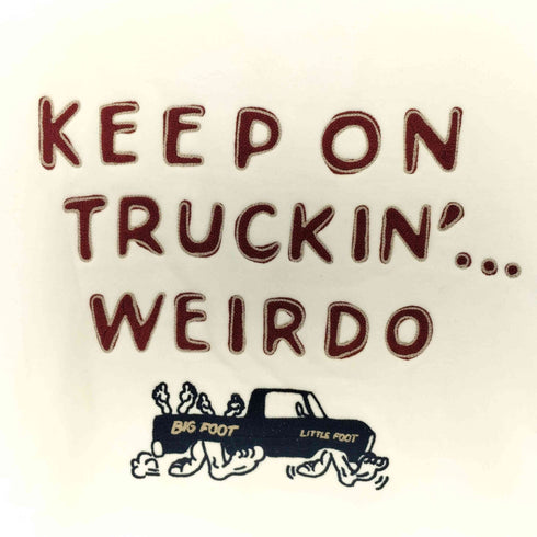 ウィアード WEIRDO KEEP ON TRUCKIN' - S/S SWEAT メンズ import:XL
