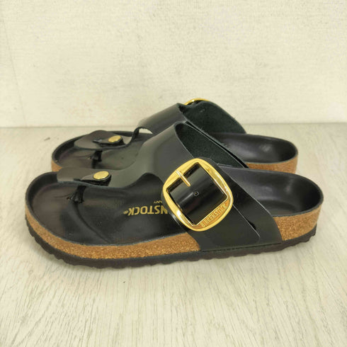 ビルケンシュトック BIRKENSTOCK GIZEH BIG BUCKLE ギゼ ビッグバックル エナメルレザー サンダル レディース EUR:36