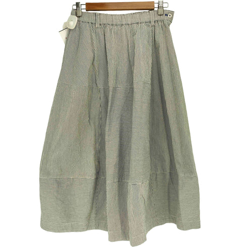 コットンハウスアヤ Cotton House Aya YESTERDAY CROSS ヒッコリー ストライプ スカート レディース JPN:M